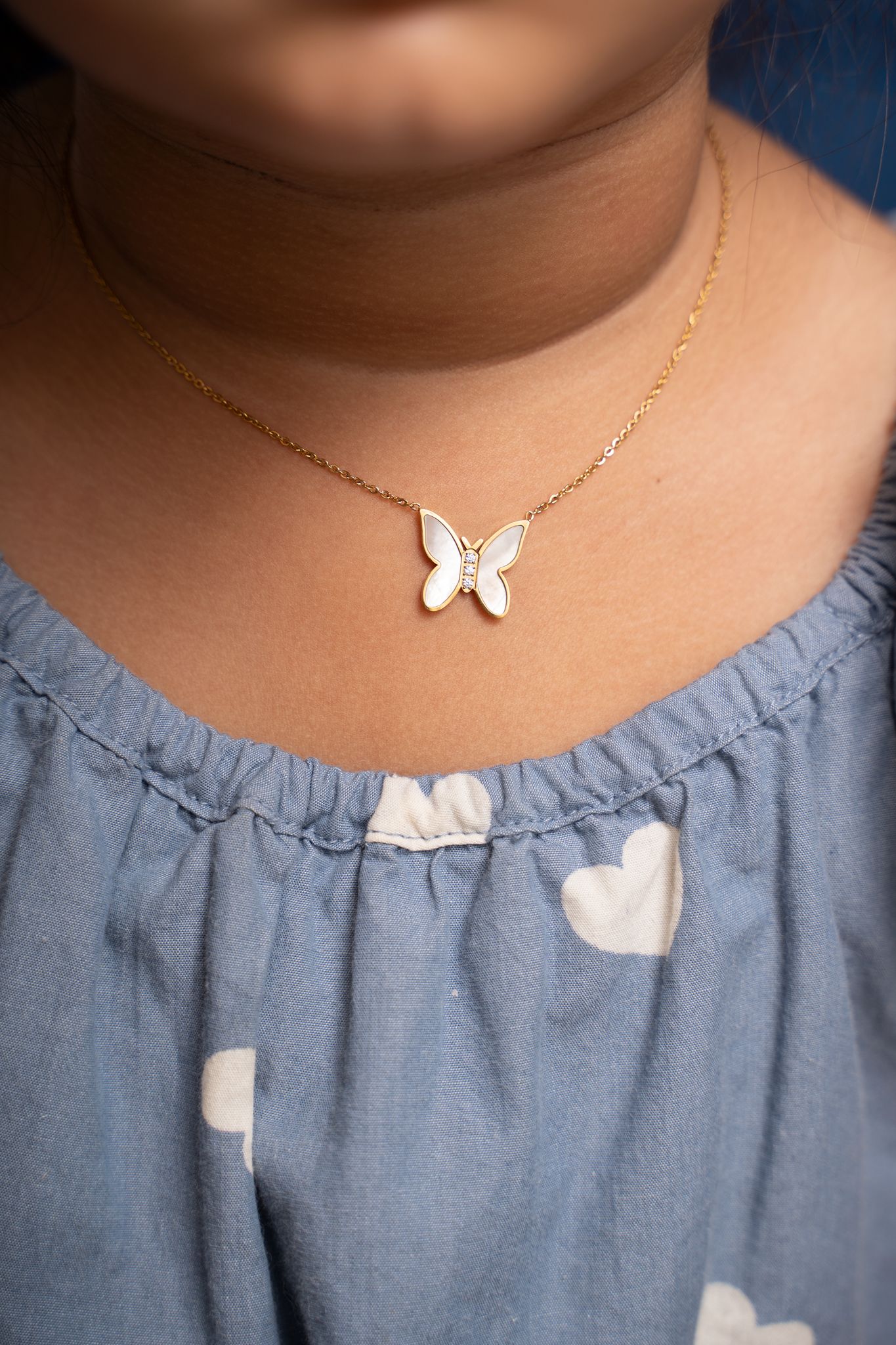 TYRA Butterfly Necklace (For kids)