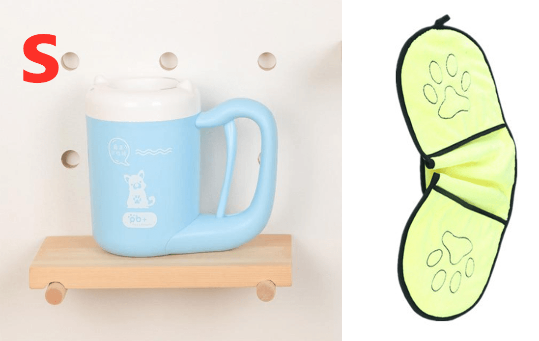 PawPerfect CleanPup next to a playful dog by Dog Hugs Cat