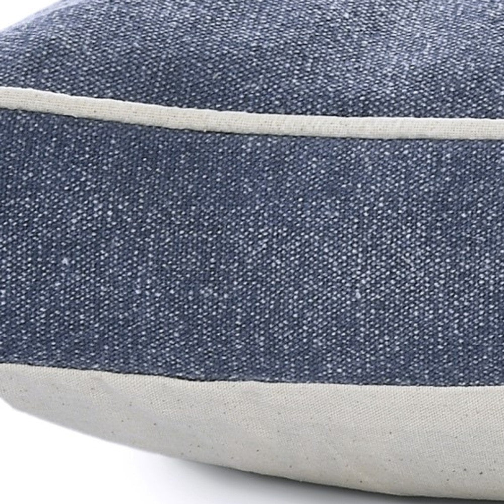 Luxurious Stonewashed Blue Dog Bed in a cozy corner of the house