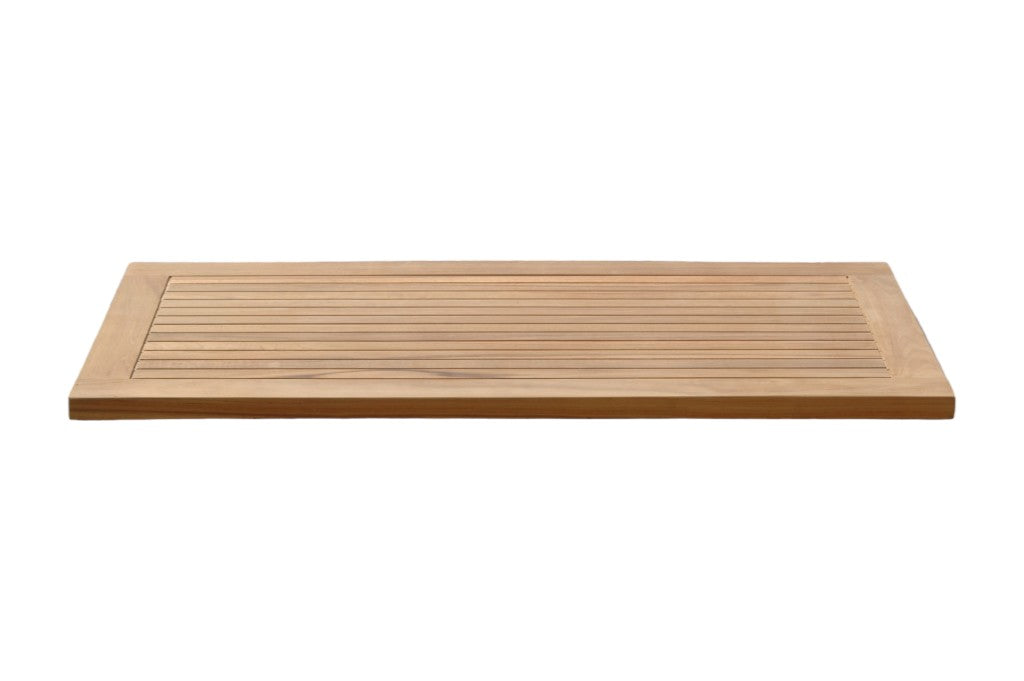 Natural Teak 39" Shower Mat