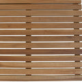 Elegant Premium 24" Teak Shower Mat by Homeroots in natural finish