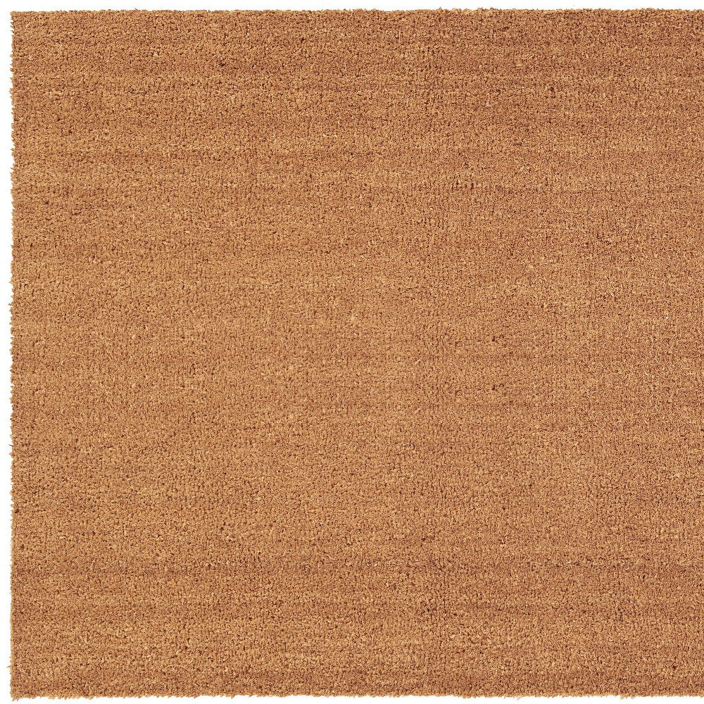 Close-up of the bristled texture of the Eco-Friendly Coir Door Mat