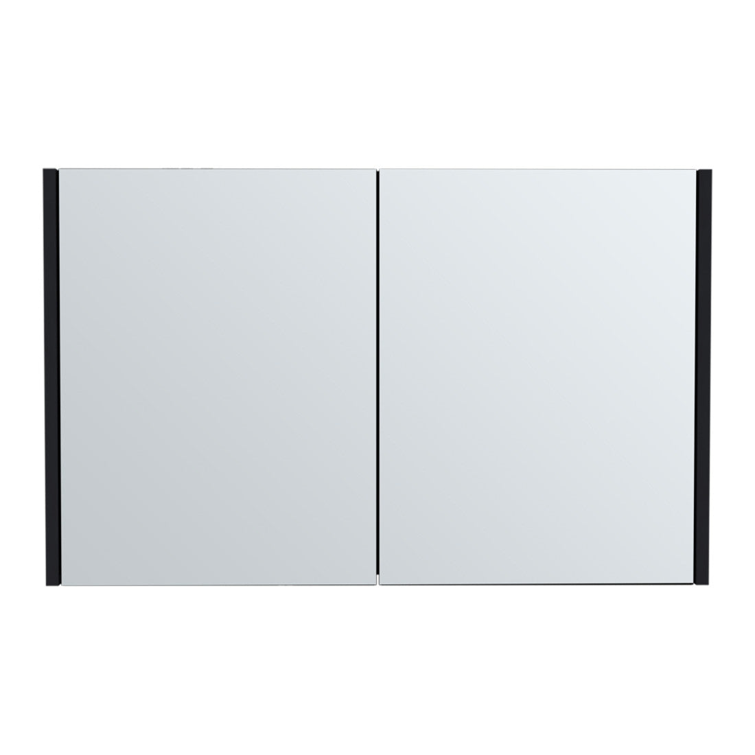 32" Black Wood Floating Bathroom Vanity