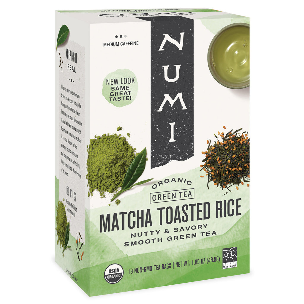 Numi Tea Toasted Rice Green Tea (6x16 Bag)
