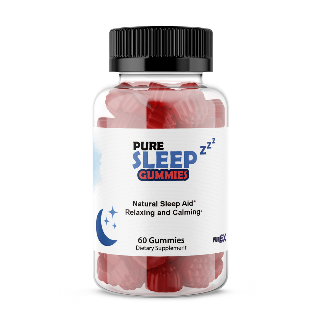 Lifestyle image of Ultimate Restful Sleep Gummies on a nightstand