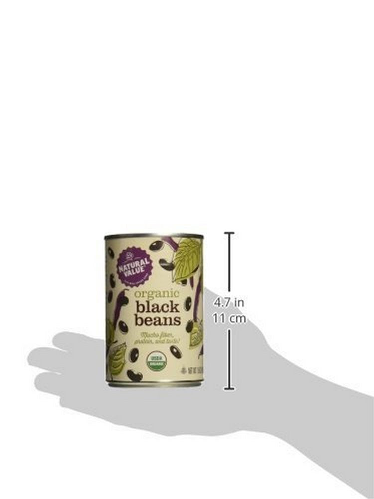 Natural Value Organic Black Beans (12x15Oz)