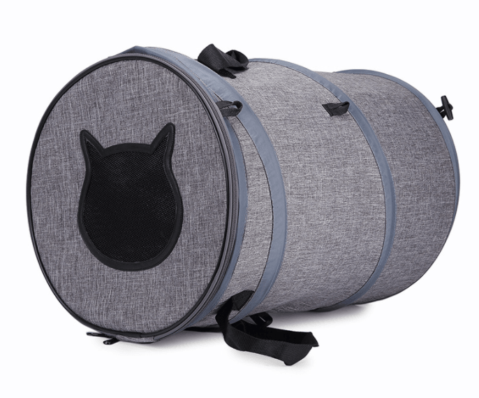 Mesh ventilation of Ultimate Foldable Pet Carrier for pet comfort