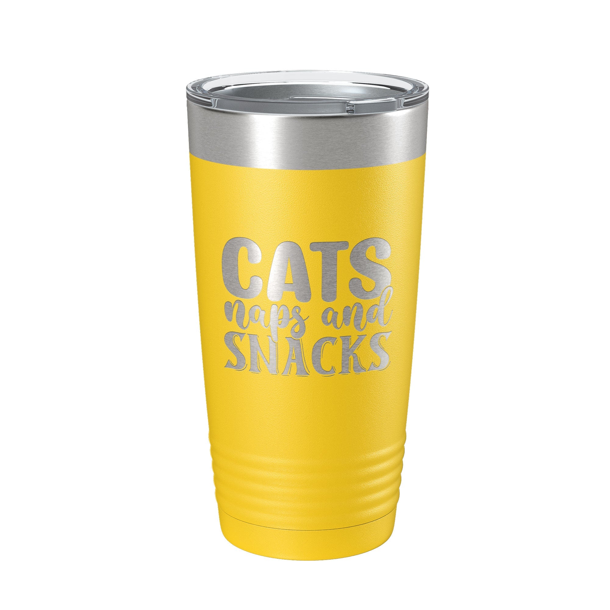 Hilarious Cat Lover Insulated Mug with coffee on a kitchen table