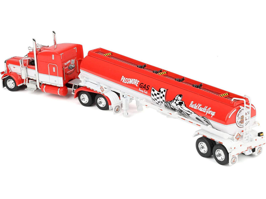 Top view of Peterbilt 389 Diecast Model highlighting its scale and design features