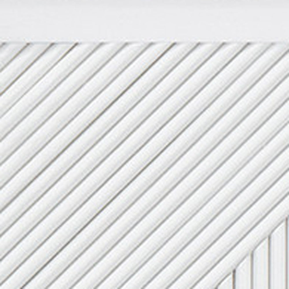 Folded down White Wood Queen Murphy Bed for space-saving solution