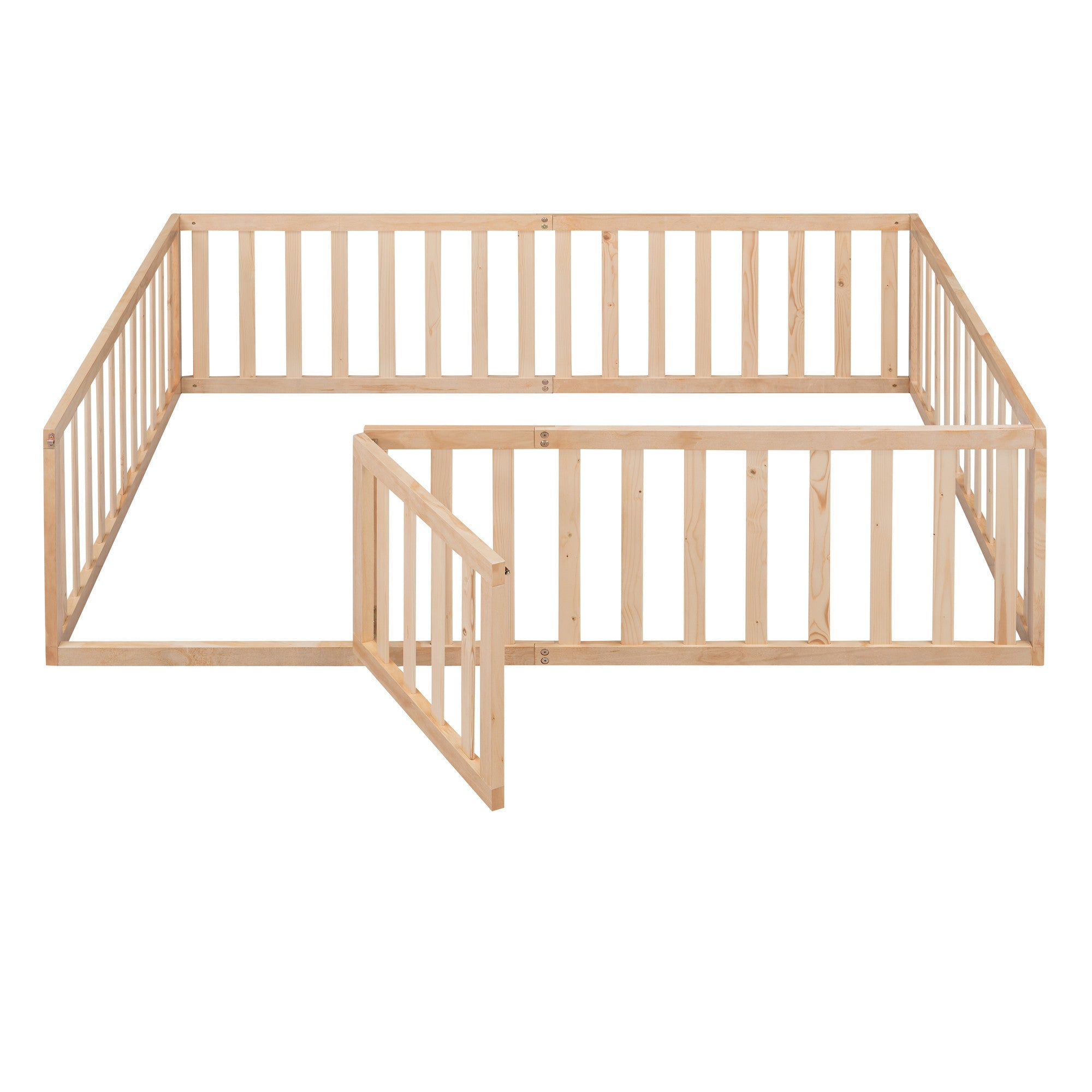 Natural Wood Full Daybed Frame