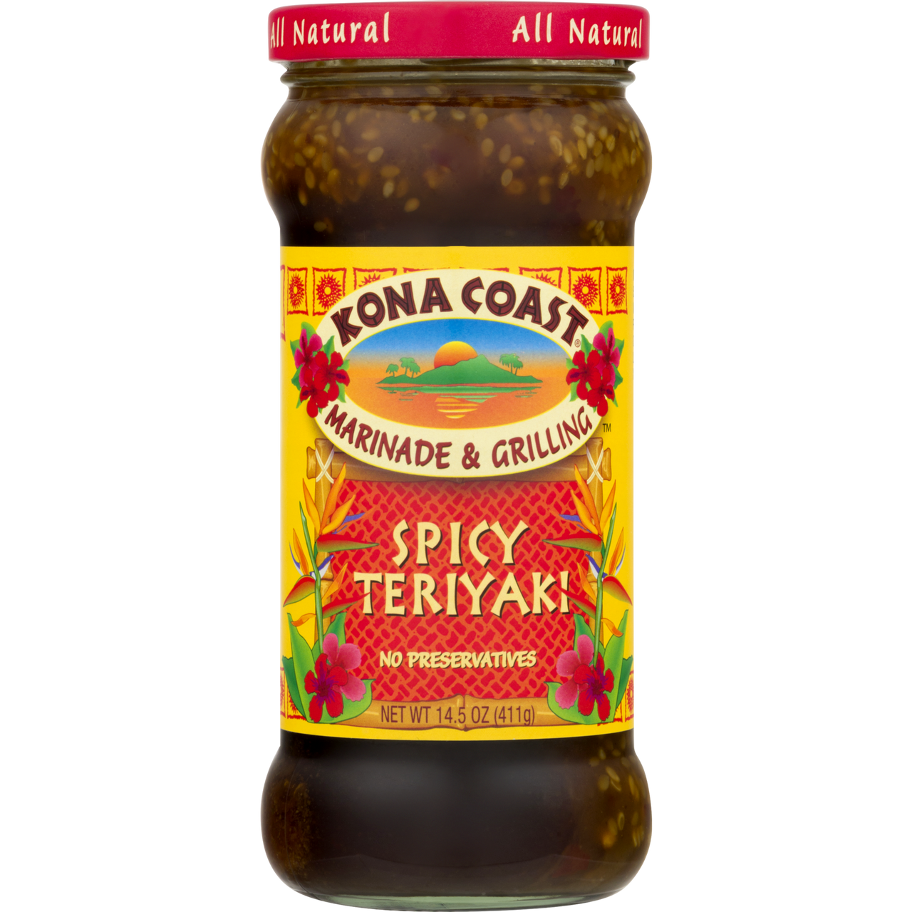 Kona Coast Spicy Teriyaki Marinade (6x14.5Oz)