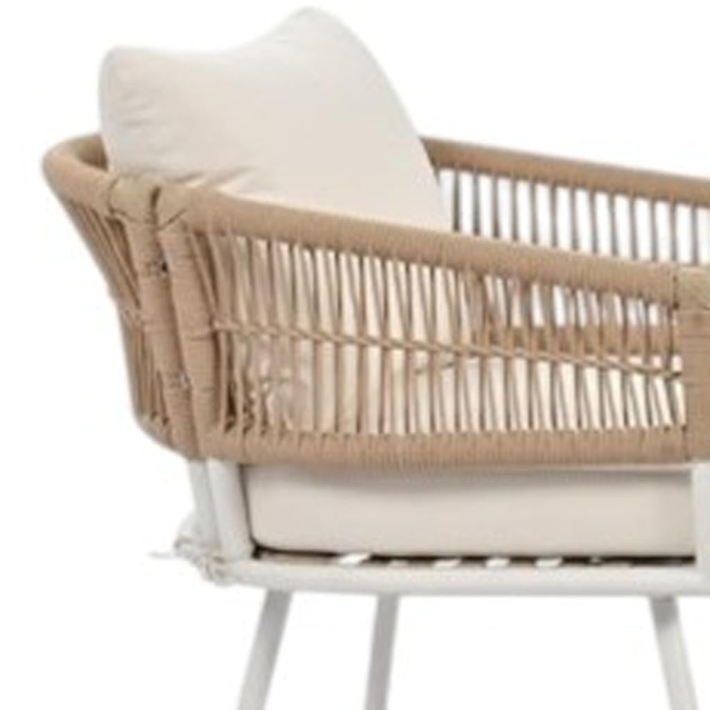 Lounge area showcasing the elegant six-piece sofa set in use