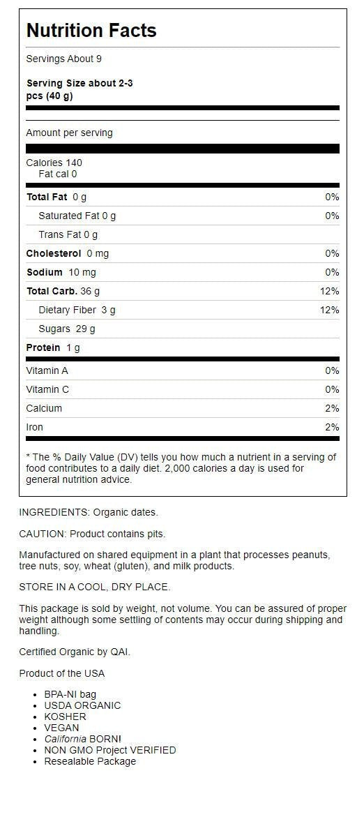 Woodstock Medjool Dates (8x12OZ )