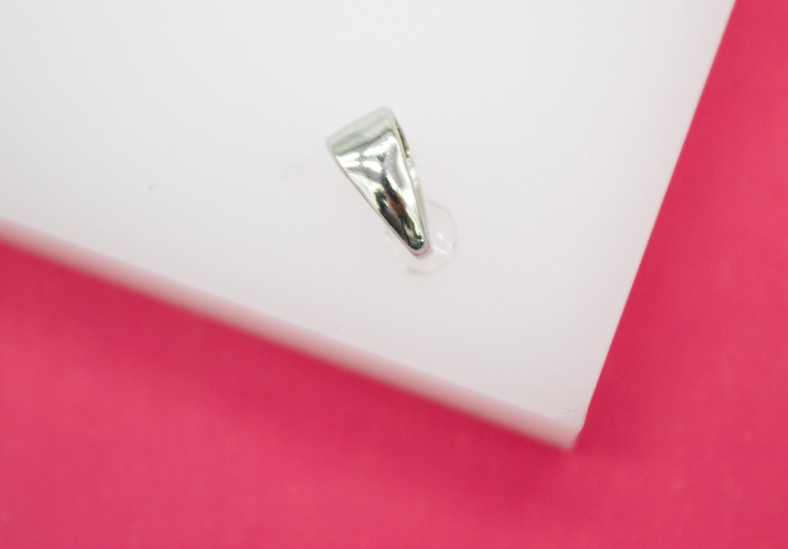 18K Gold Filled Thick Bail For Pendant Snap-on for Pendant