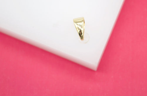 18K Gold Filled Thick Bail For Pendant Snap-on for Pendant