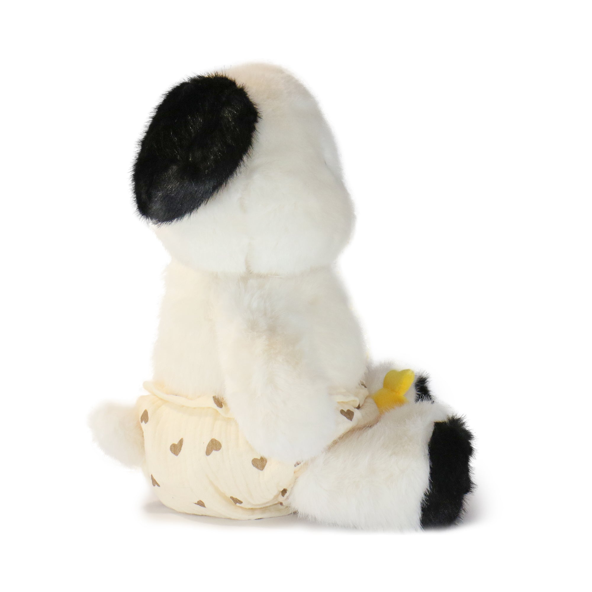 Lil' Baby Dog Plush Toy with baby bird detail, ready for cuddles