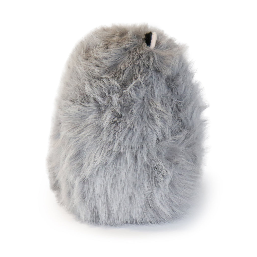 Cozy Marshmallow Cat Plush Toy on a bed, perfect for napping