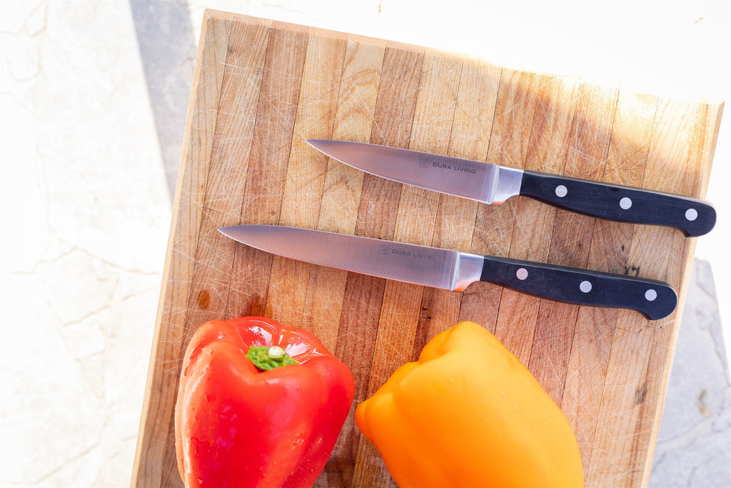 Superior 2-Piece Kitchen Knife Set - Black