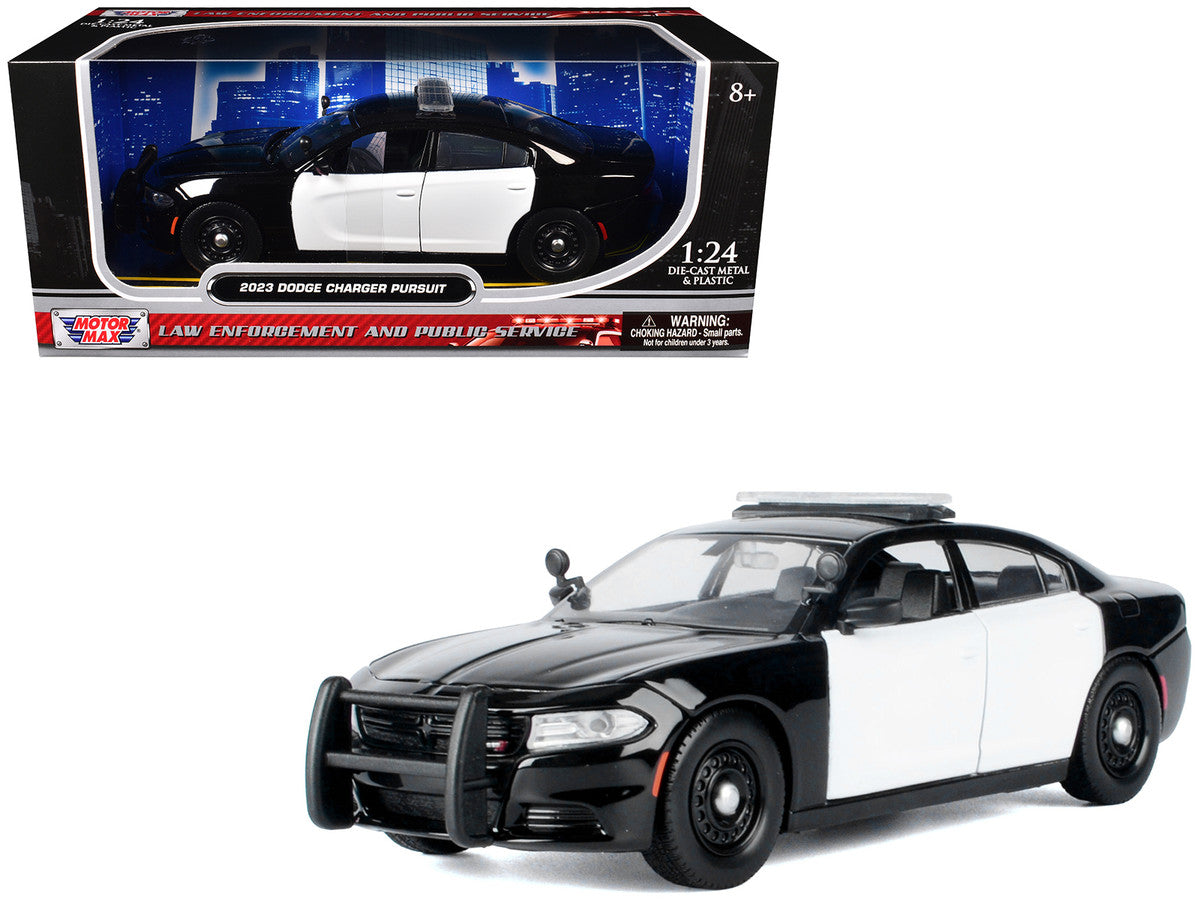 Rear view of 2023 Dodge Charger Pursuit Police Model highlighting design