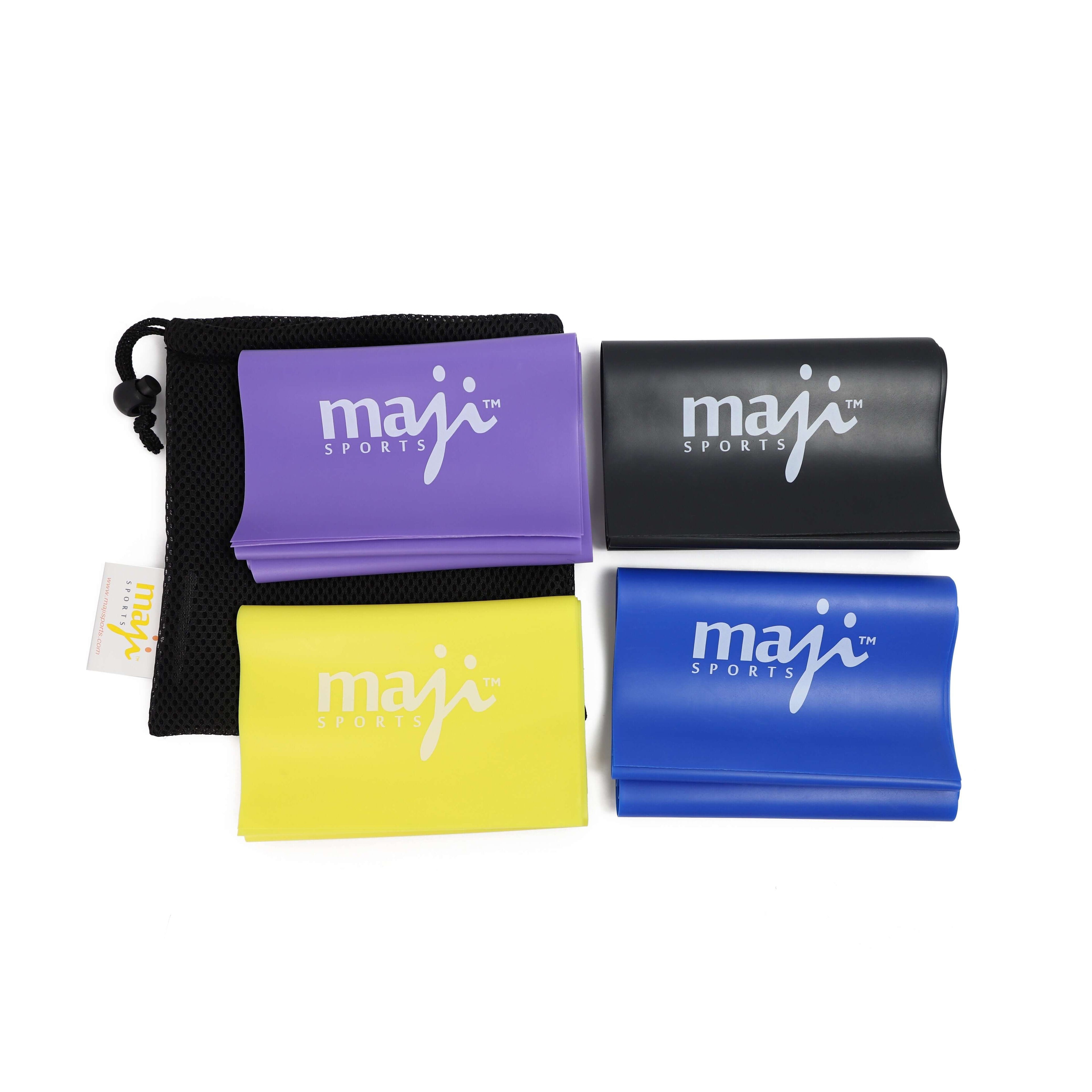 Couple exercising with Maji Sports Adjustable Resistance Bands