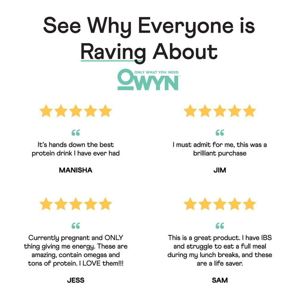 Front view of OWYN Protein Smoothie Vanilla - 12 Pack by Gobingya