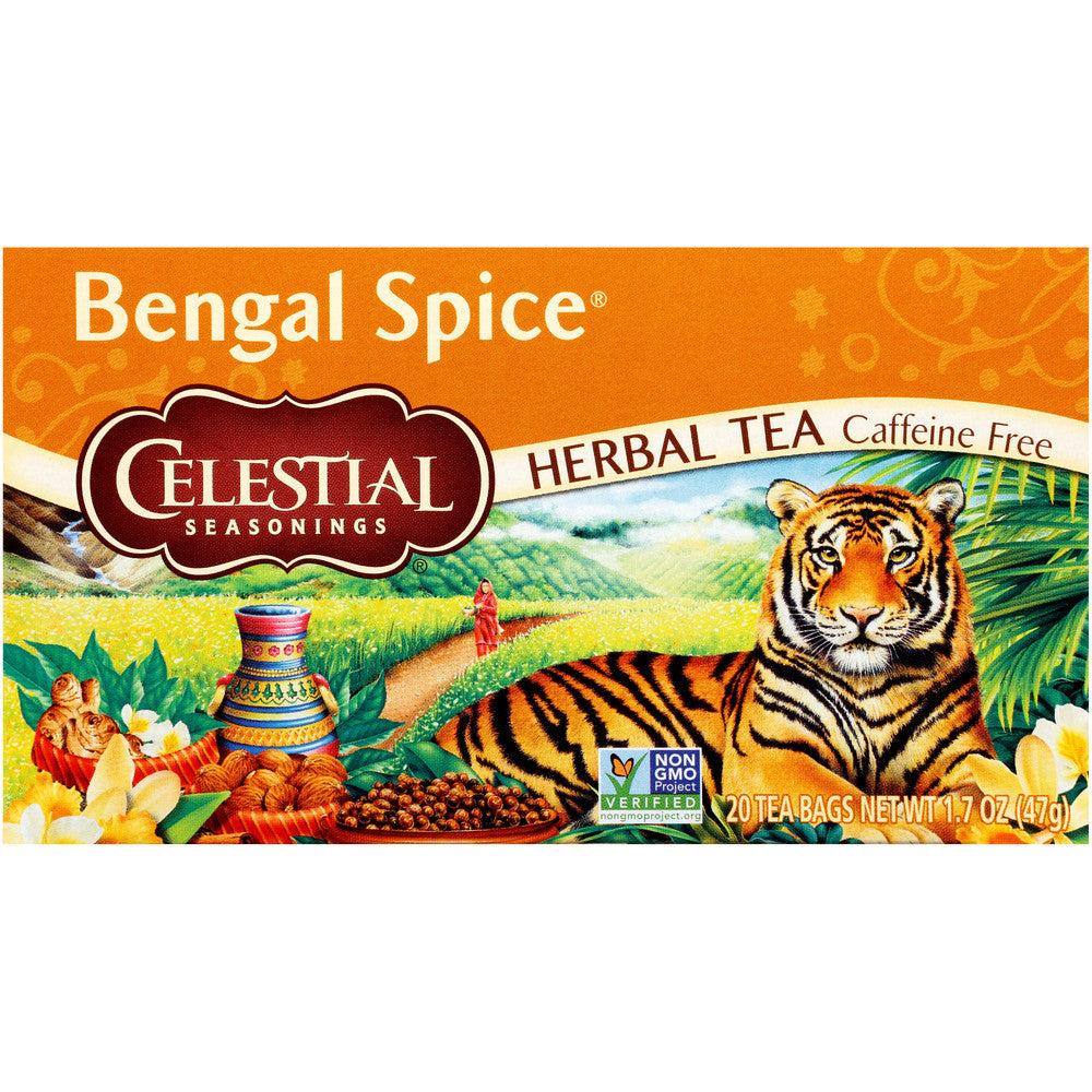 Celestial Seasonings Bengal Spice Herb Tea (6x20 Bags)
