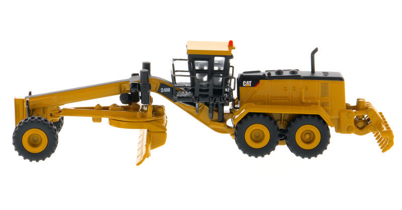Detailed interior of CAT 24M Motor Grader diecast model by Diecast Masters