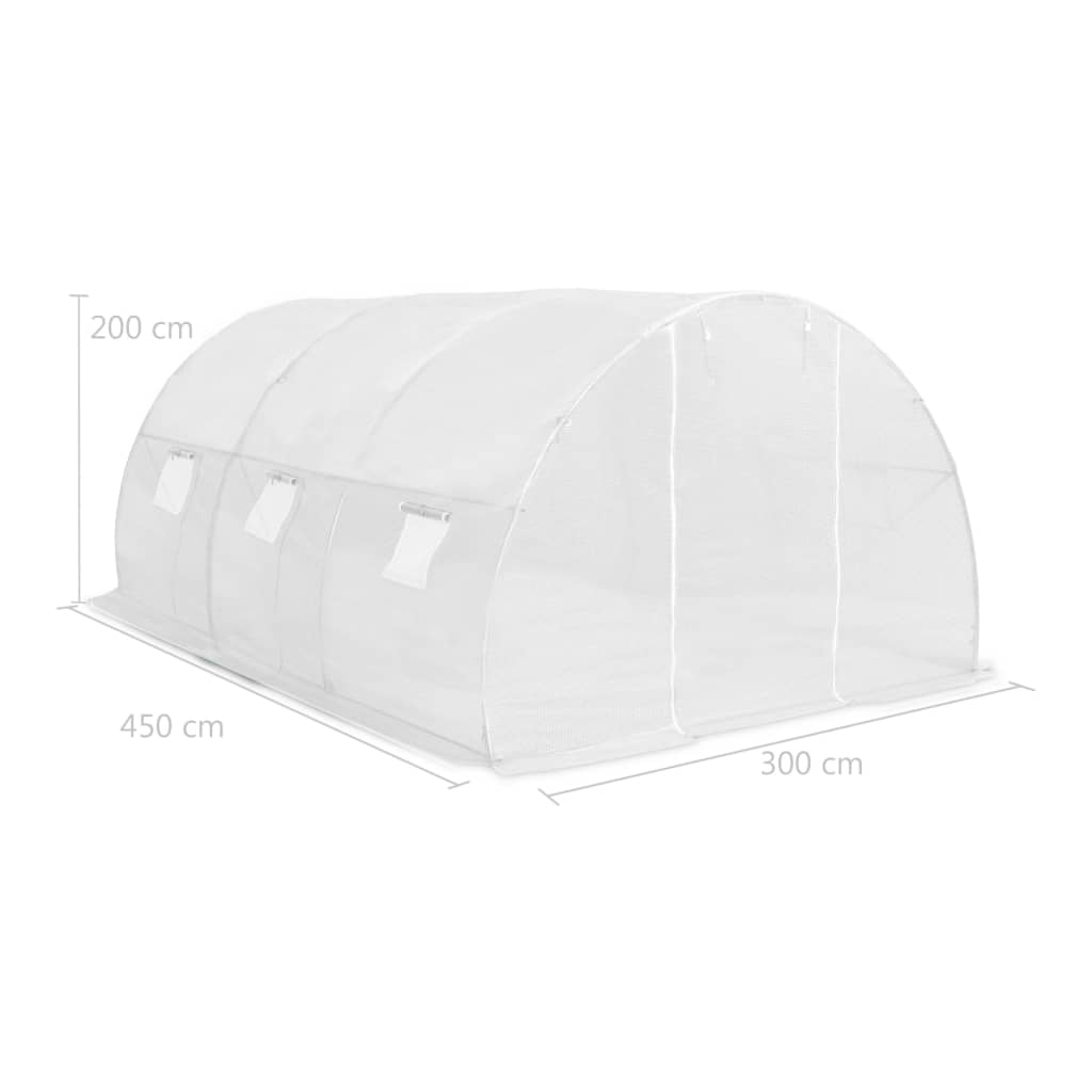 vidaXL Greenhouse Outdoor Greenhouse Grow House for Garden Patio Backyard