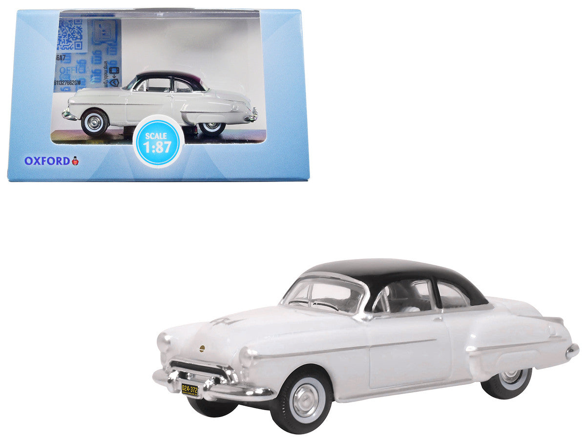 Front view of 1950 Oldsmobile Rocket 88 Coupe Marol Gray diecast model car