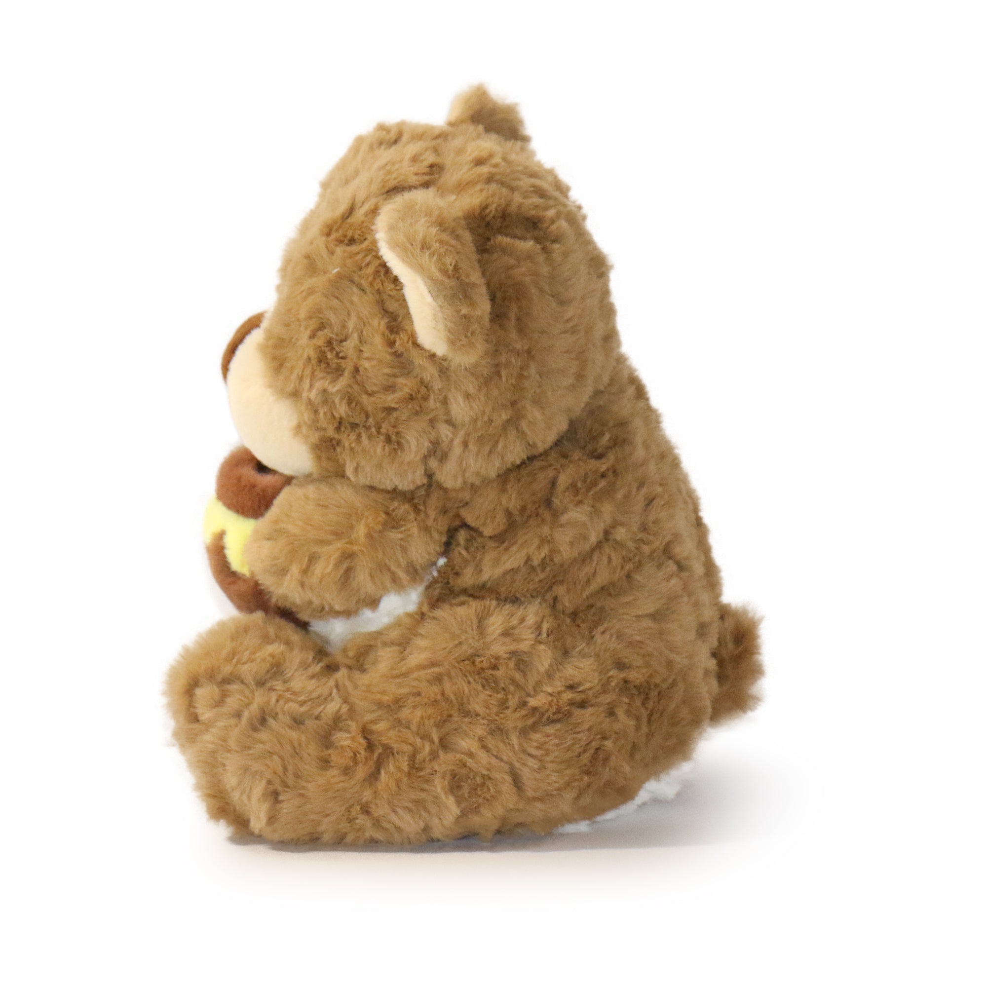 Charming Goldie Bear Plush Toy in cozy kitchen setting