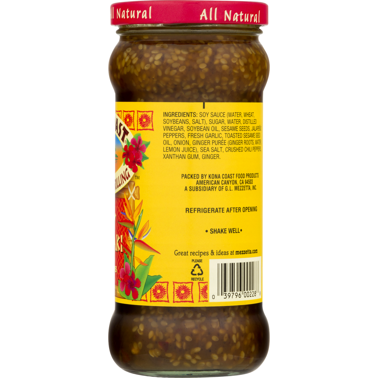 Kona Coast Spicy Teriyaki Marinade (6x14.5Oz)