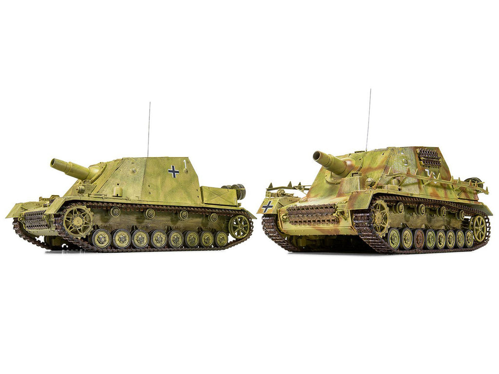 Sturmpanzer IV Brummbar model fully assembled by Airfix