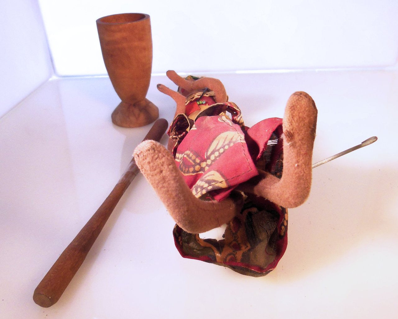 Cultural significance of the Vintage African Mother & Child Doll