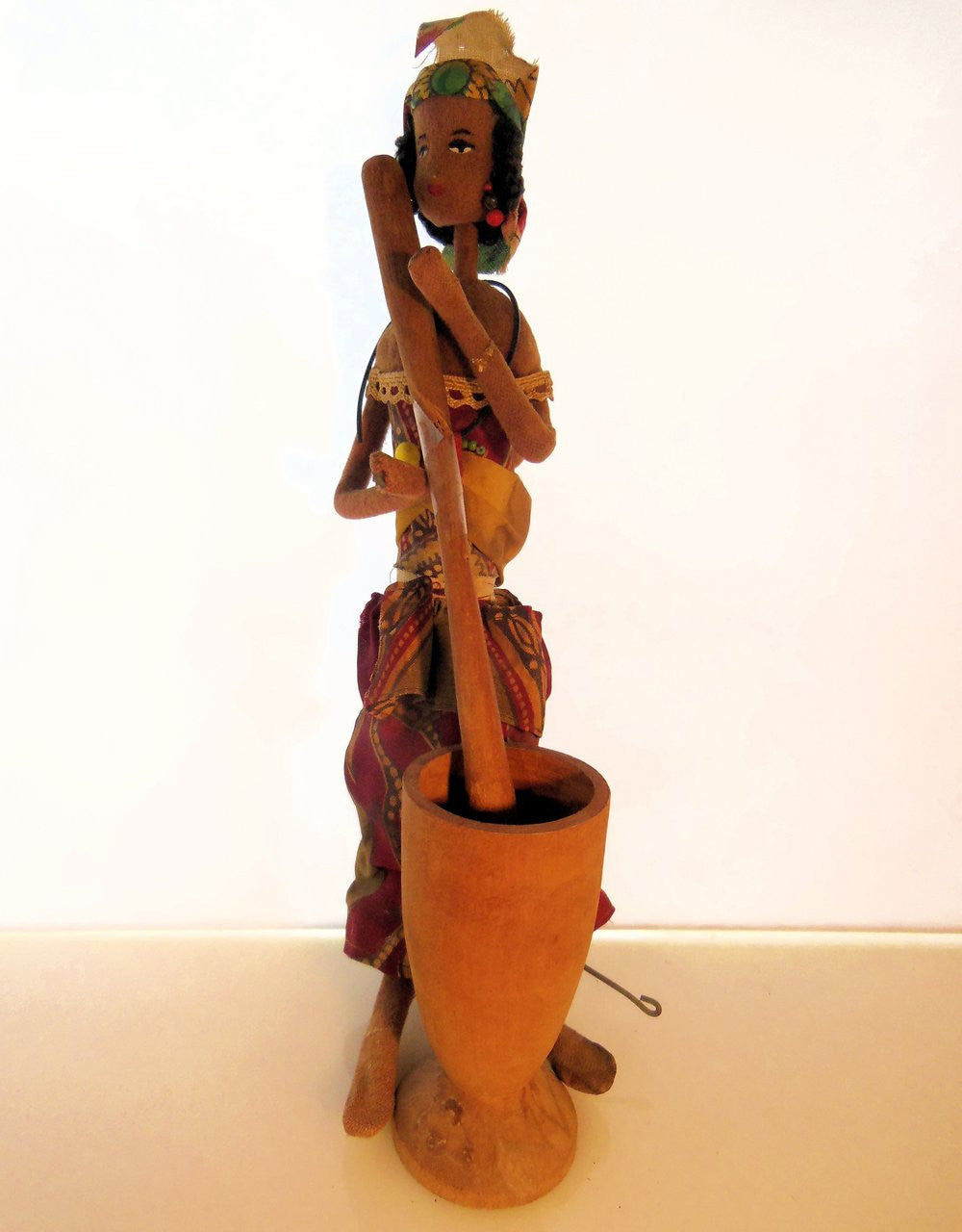 Unique gift presentation of Handcrafted Mother & Child Doll