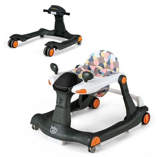 Gobingya Push Walker in action with a toddler enjoying mobility