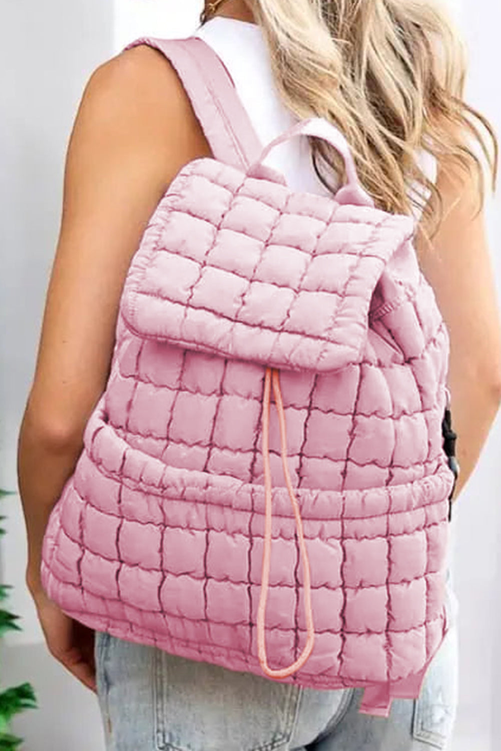 Trendy Natalie Quilted Puffer Backpack - Stylish & Functional