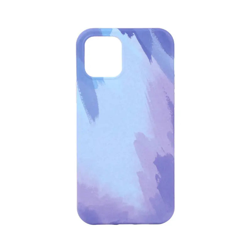 Back view of the Artistic Eco-Friendly iPhone 12 Phone Case in natural light