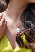 IVORY Gold Mother-of-Pearl Necklace