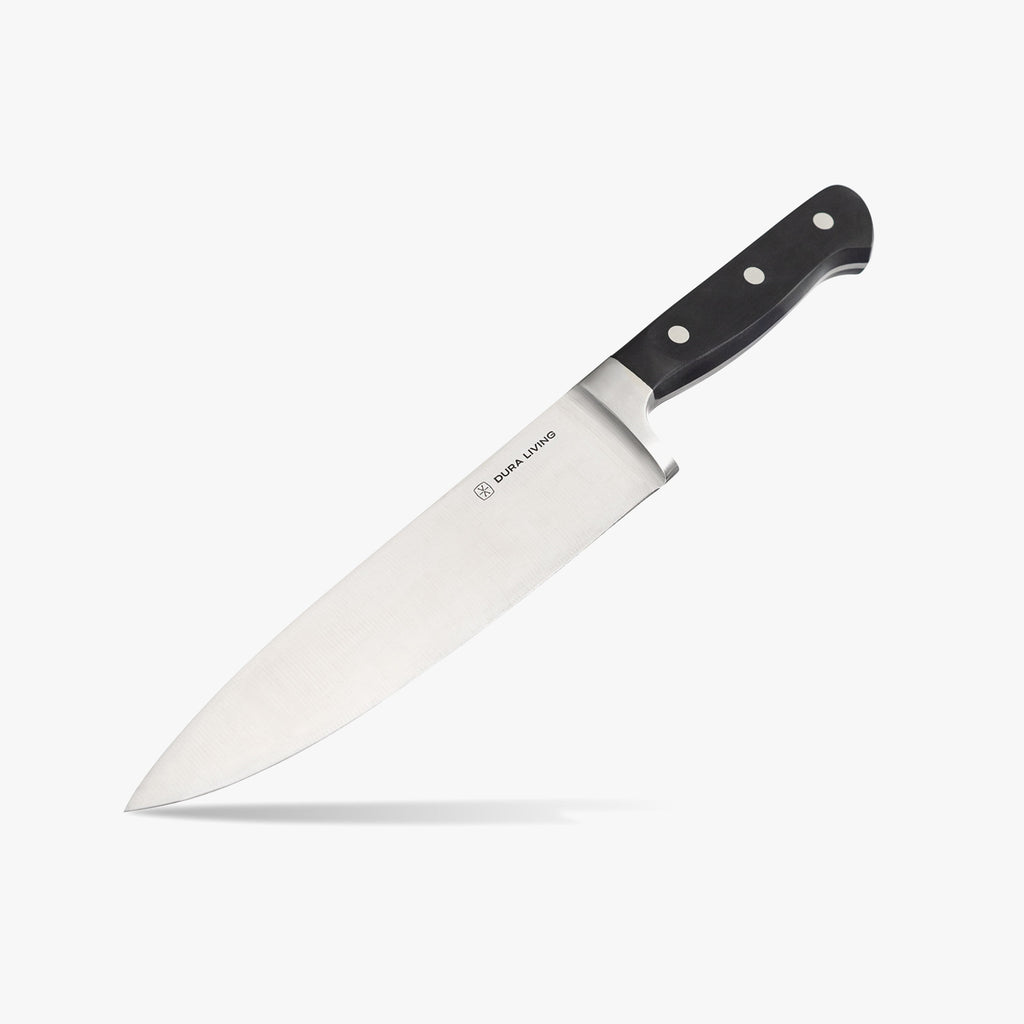 Superior 7 inch Santoku Knife - Black