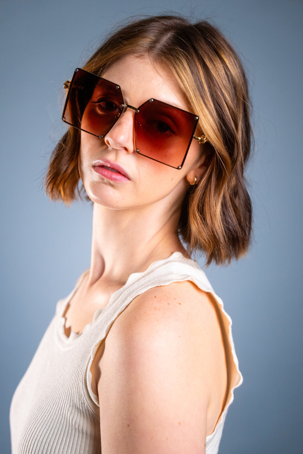 LADYBOSS SUNGLASSES - ELEVATIONS (Amber)