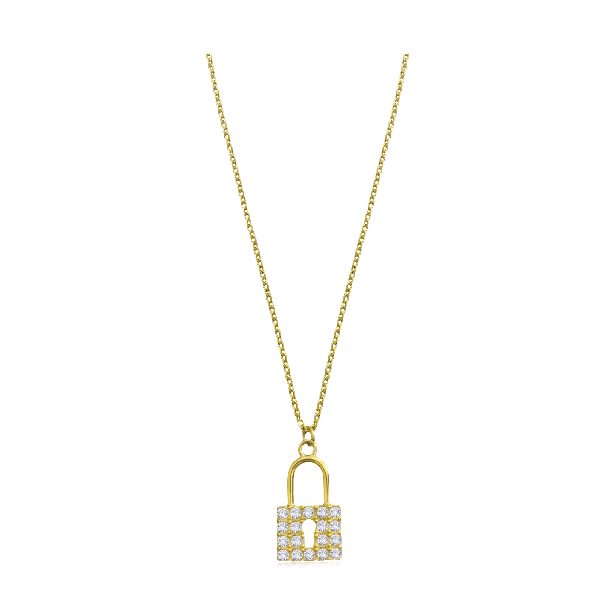 MUZI Lock Necklace