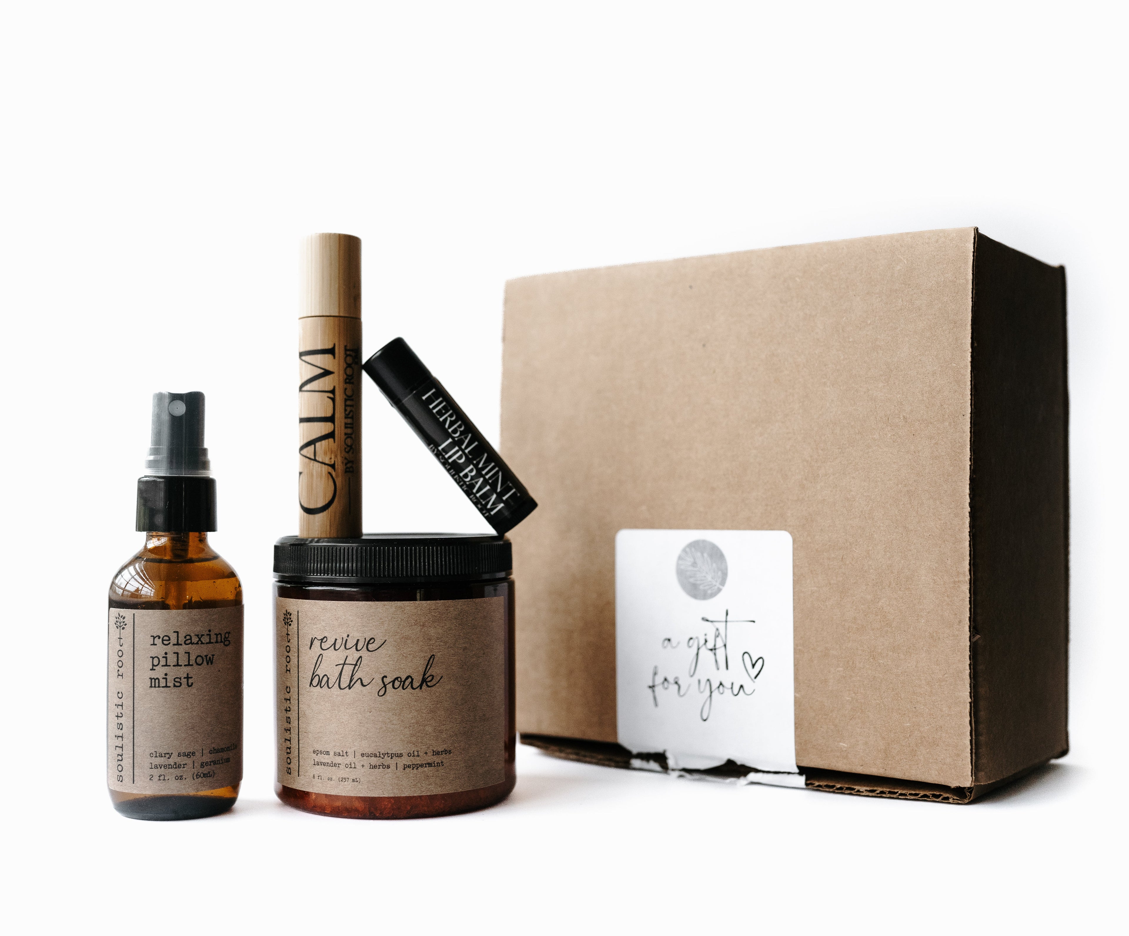 Complete Relaxation Gift Set displayed elegantly for self-care