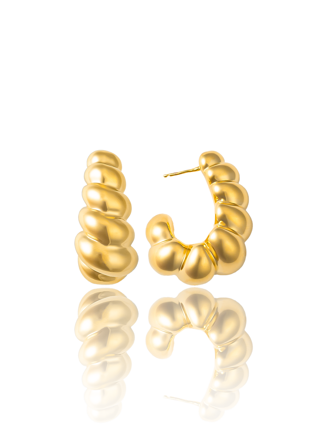 Catarina Gold Earrings
