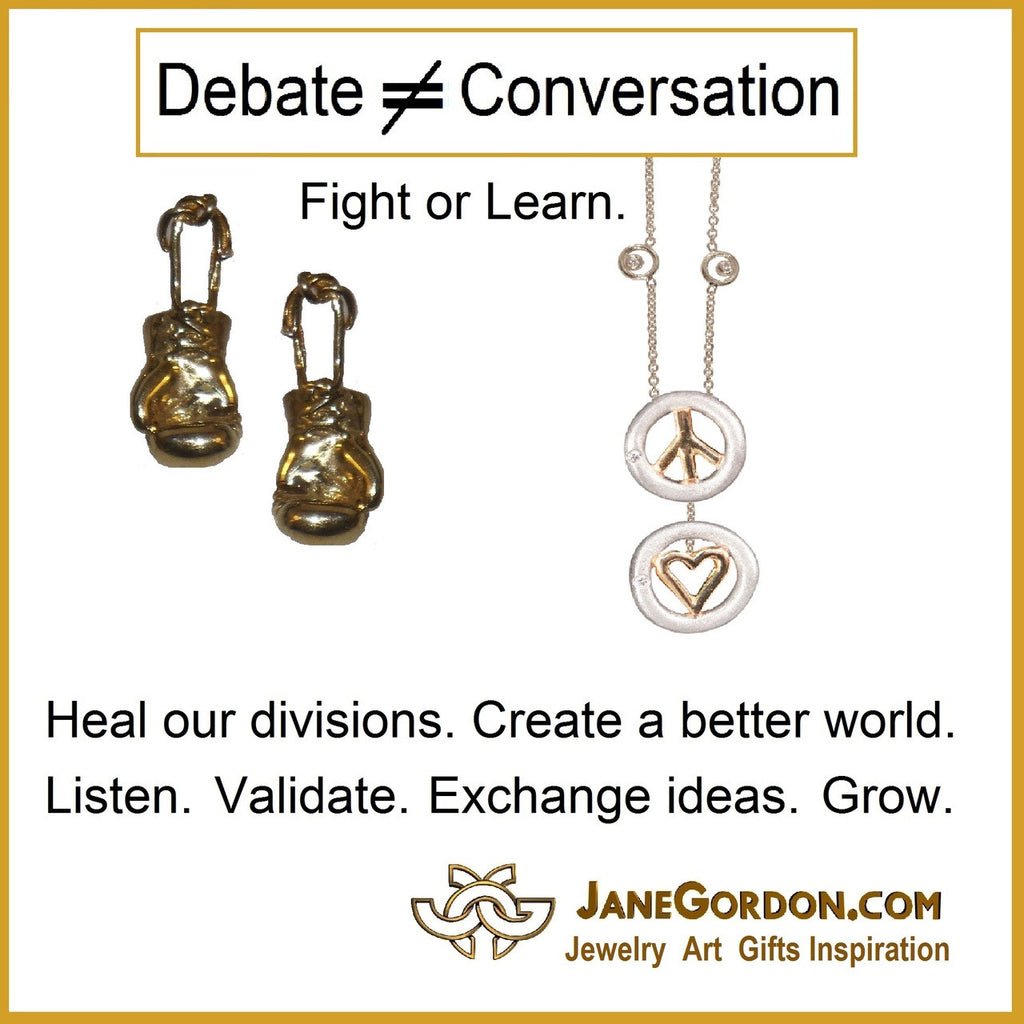 Front view of 18K Gold Boxing Glove Key Ring by Jane A Gordon