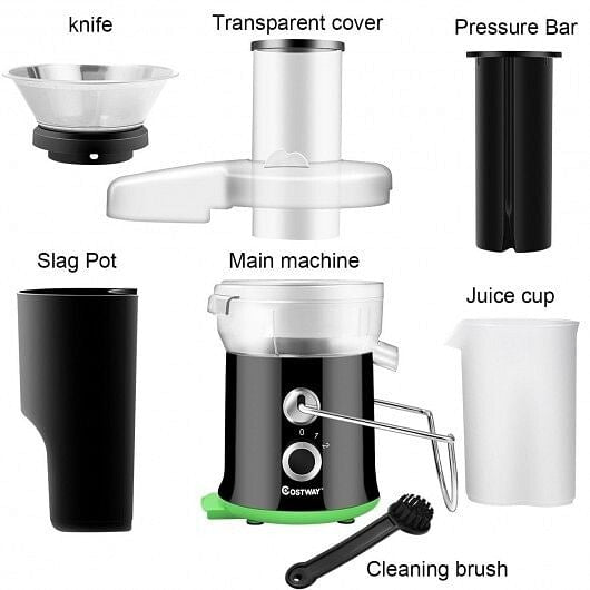 2 Speed Wide Mouth Fruit and Vegetable Centrifugal Electric Juicer..