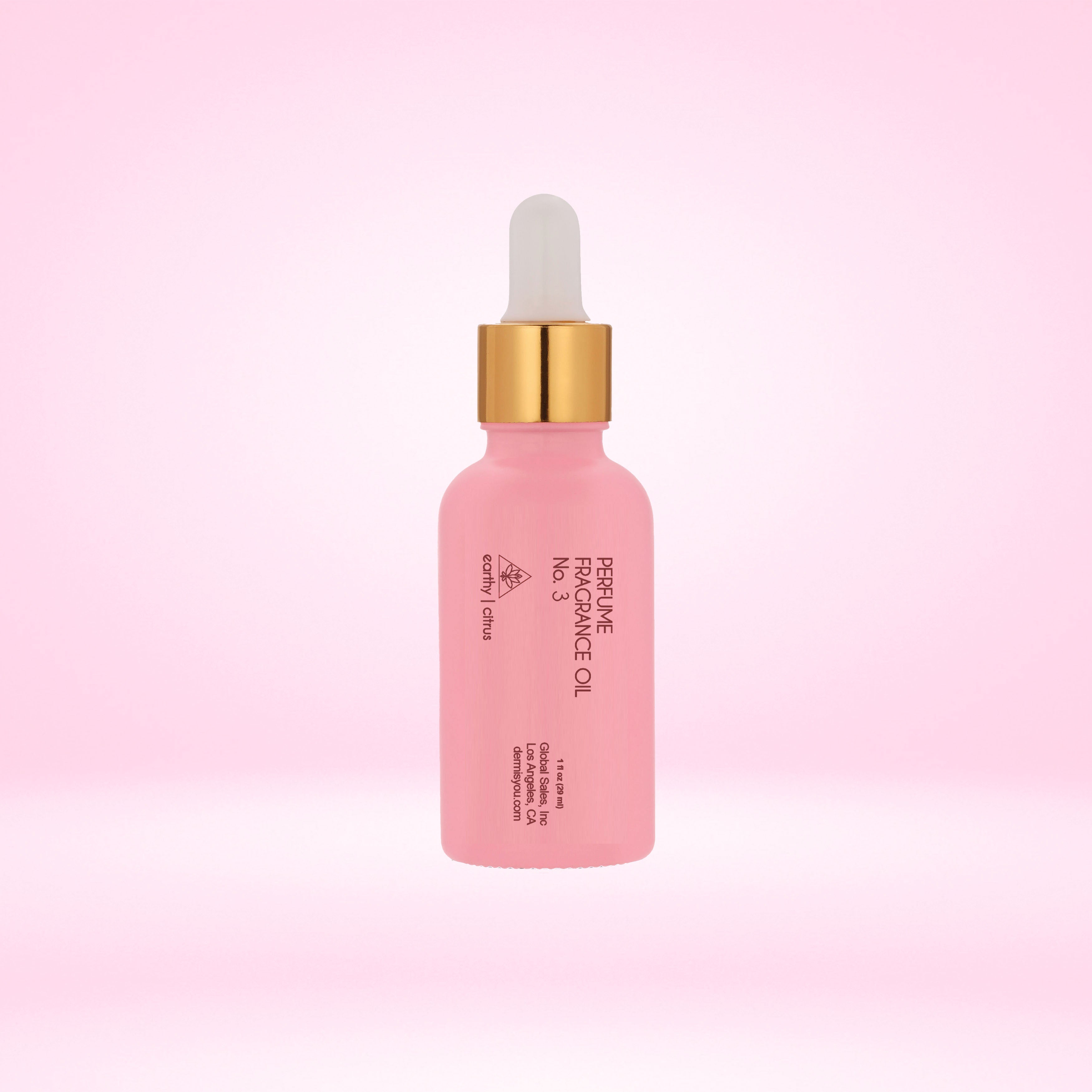 Elegant bottle of Dubai Amethyst Perfume Oil No. 3 by Dermisyou