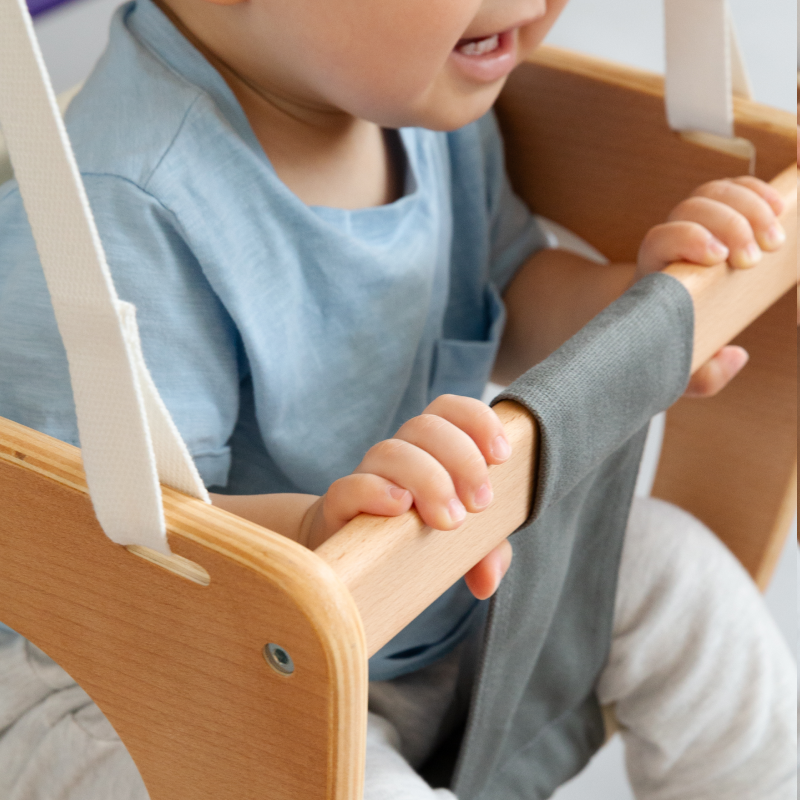 AVDAR GYM Baby Swing with soft cotton seat for toddlers