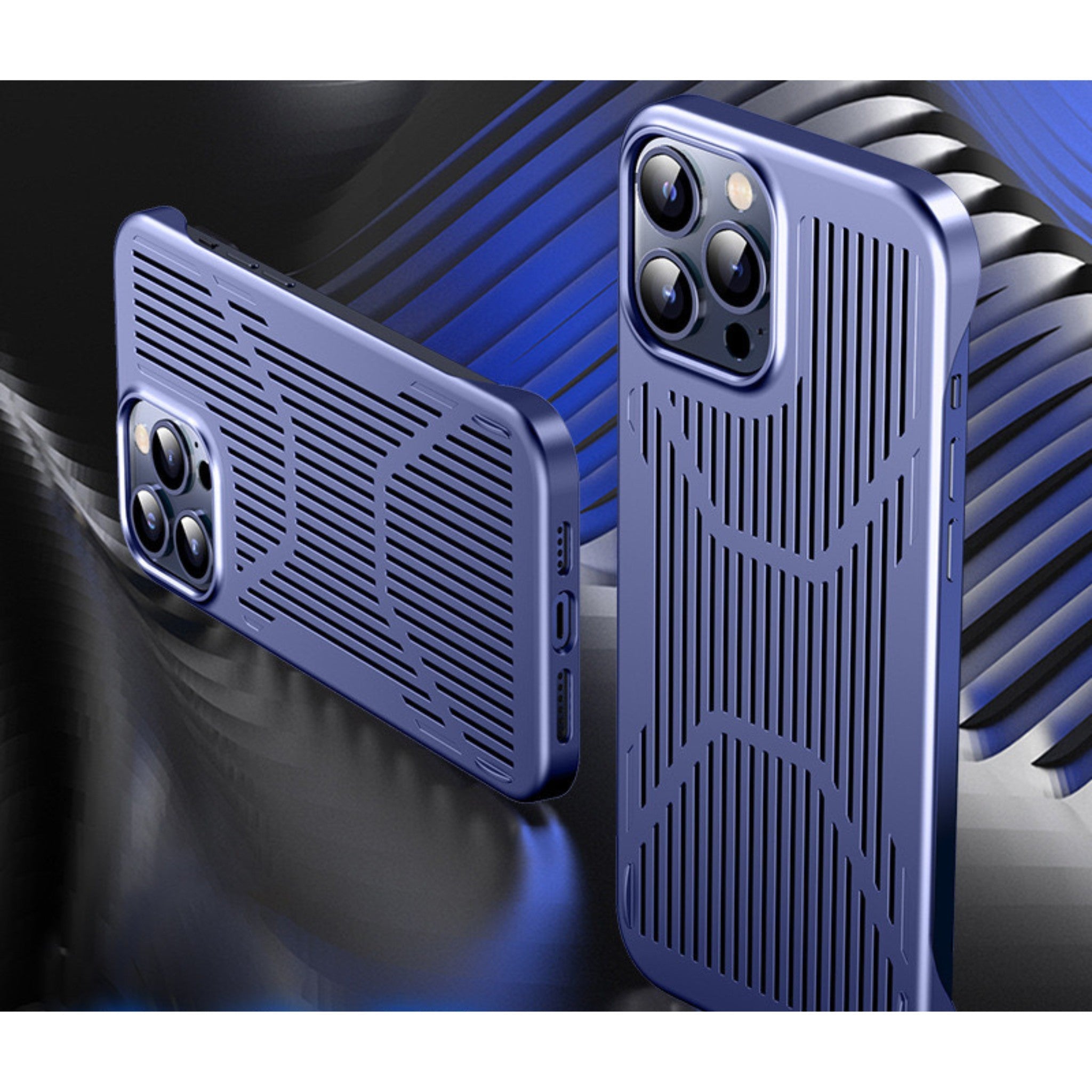 Anacotte Maelus Air Flow Cooling Phone Case displayed with iPhone 13 Pro