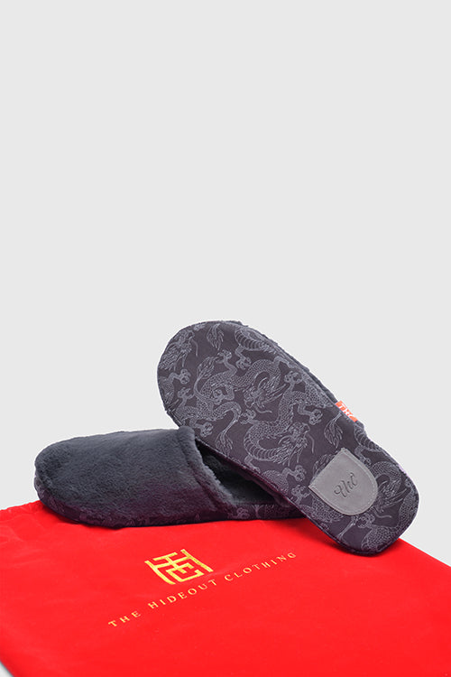 Eternal Fortune Fur House Slippers